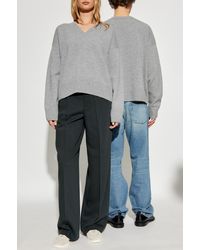 Ami Paris - Sweater With Logo - Lyst