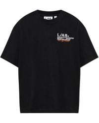 LAB C.O. OFF WHITE - Ab C/O Off- Logo T-Shirt - Lyst