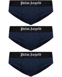 Palm Angels - Three-Pack Of Briefs With Logo - Lyst