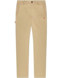 Loewe - Trousers With Embroidered Logo - Lyst