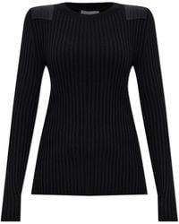 Helmut Lang - Ribbed Long-Sleeve Top - Lyst