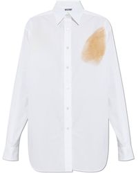 Moschino - Cotton Shirt With Print - Lyst