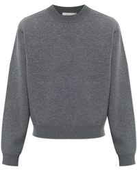 Rohe - Wool Sweater With Sewn-In Shoulder Pads - Lyst