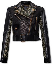 Versace Leather jackets for Women 