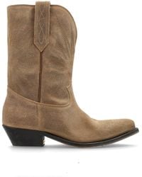 Golden Goose - 'Wish Star Low' Heeled Ankle Boots - Lyst