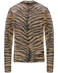 Amiri - Top With Animal Motif - Lyst