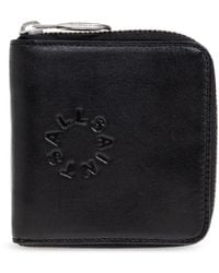 AllSaints - 'Arlo' Leather Wallet - Lyst