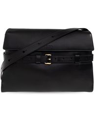 Moschino - Leather Shoulder Bag - Lyst