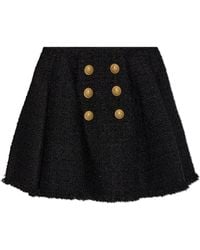 Balmain - Flared Skirt - Lyst