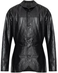 Jacquemus - Leather Jacket 'Gardian' - Lyst
