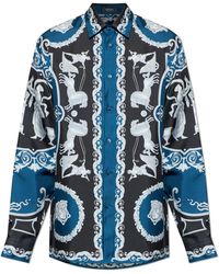 Versace - Silk Shirt - Lyst