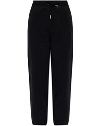 Ami Paris - Wide-Leg Sweatpants - Lyst