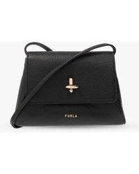 Furla 'net Mini' Shoulder Bag - Black