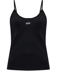Off-White c/o Virgil Abloh - Spaghetti Strap Top - Lyst