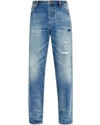 Emporio Armani - Jeans With 'Vintage' Effect - Lyst