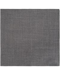 Emporio Armani - Wool Pocket Square - Lyst