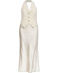 Self-Portrait - Two-Piece Dress With An Open Back - Lyst