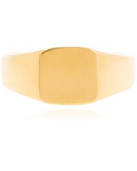 Balenciaga - Maxi Signet Ring - Lyst