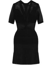 Balmain - Dress With A V-Neckline - Lyst