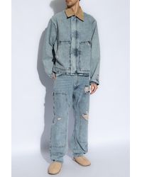 Moschino - Jeans With Vintage Effect, - Lyst