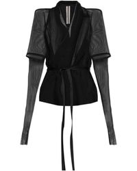 Rick Owens - Transparent Blazer - Lyst