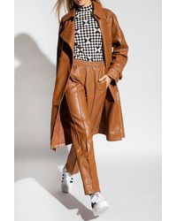 adidas Originals - Double-Breasted Trench Coat - Lyst