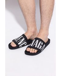 Balenciaga - Flip-Flops With Logo - Lyst