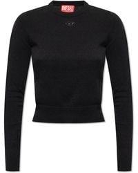 DIESEL - 'M-Areesax' Wool Sweater - Lyst