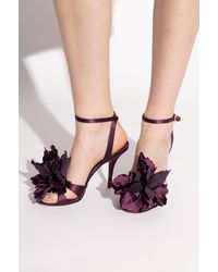 Ferragamo - Ghilly Heeled Sandals - Lyst