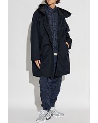 Stone Island - "Performance Twill Wool-Tc Ghost Piece" Coat - Lyst