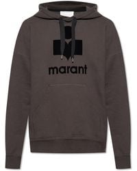 Isabel Marant - 'Miley' Hoodie With Logo - Lyst