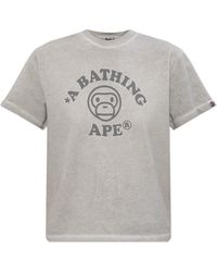 A Bathing Ape - T-Shirt With Logo - Lyst