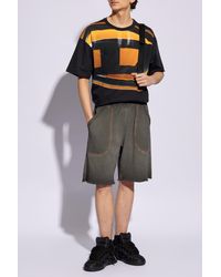DIESEL - ‘P-Bask’ Shorts With Logo - Lyst