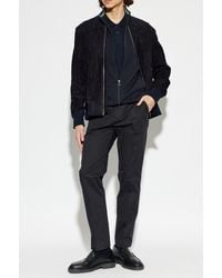 Paul Smith - Cardigan With Stand-Up Collar - Lyst