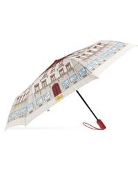 Moschino - Folding Umbrella With Print - Lyst