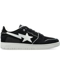 A Bathing Ape - Sports Shoes With Logo - Lyst