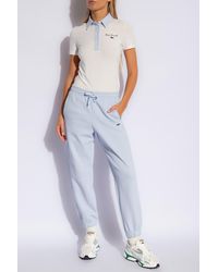 Lacoste - Trousers With Patch, - Lyst