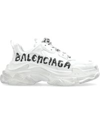 Balenciaga - Sports Shoes 'Triples S' - Lyst