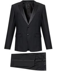 Dolce & Gabbana - Wool Suit With Vest - Lyst