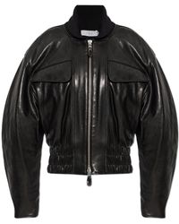 IRO - Leather Jacket 'Dunea' - Lyst