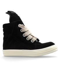 Rick Owens - High-Top Sneakers 'Jumbolace Geobasket' - Lyst