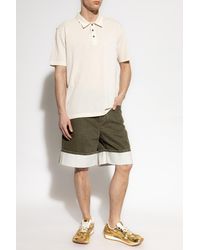 Bottega Veneta - Shorts With Rolled-Up Legs - Lyst