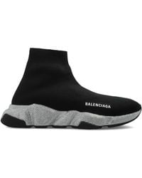 Balenciaga - Sports Shoes With Sock 'Speed Lt' - Lyst