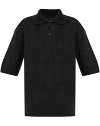 Maison Margiela - Linen Polo - Lyst