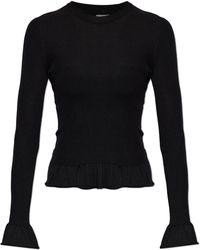 Jil Sander - Wool Sweater With Long Sleeves - Lyst