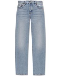 RE/DONE - Jeans With Straight Legs - Lyst