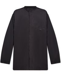 Y-3 - Shirt With Standing Collar, - Lyst