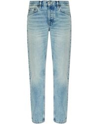 RE/DONE - Jeans With Slightly Tapered Legs - Lyst