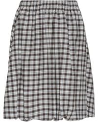 Akep - Check Skirt - Lyst
