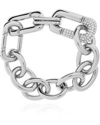 Marc Jacobs - Bracelet With Shimmering Crystals - Lyst